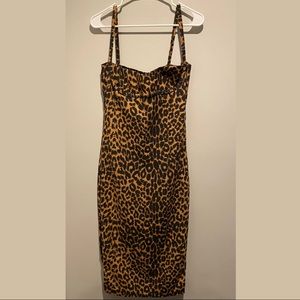 Leopard Bondage Dress